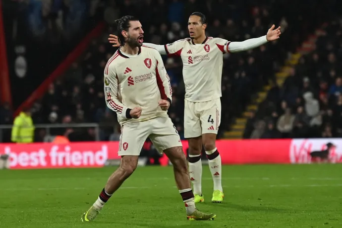 Szoboszlai védhetetlen szabadrúgásgólt lőtt és gólpasszt is adott, de ez is kevés volt a Liverpool győzelméhez