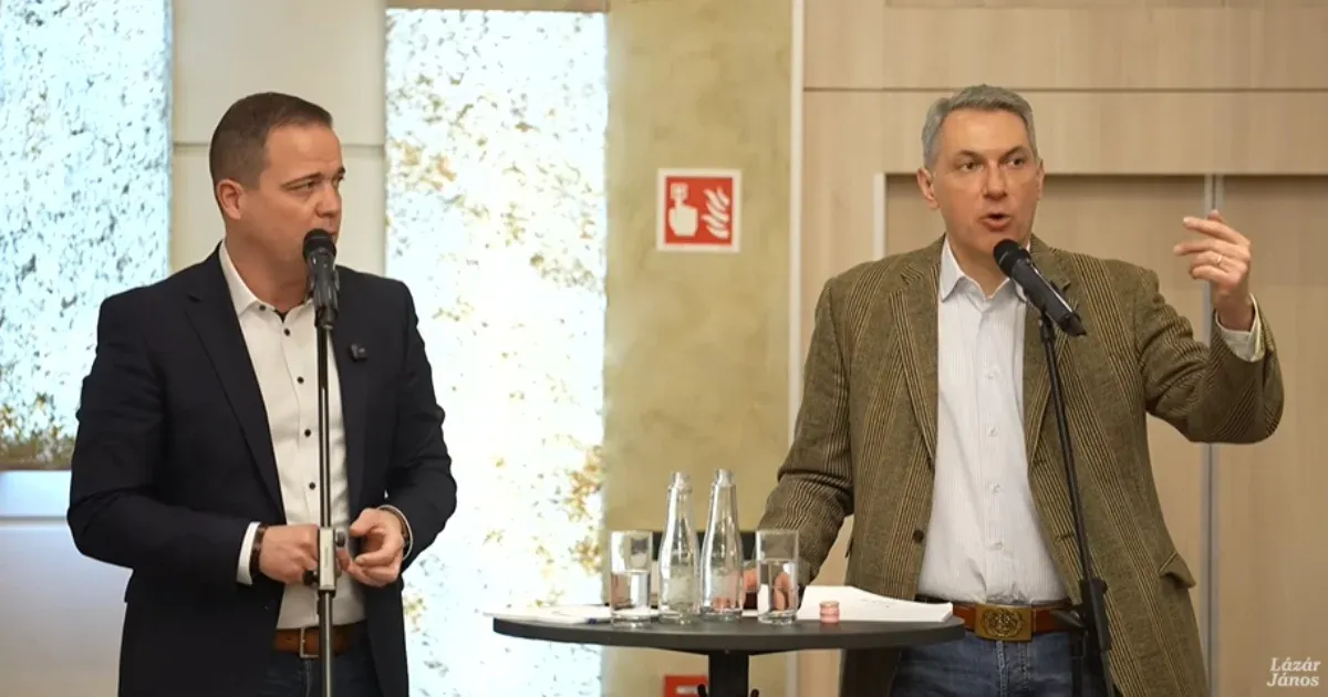 Lázár János a Tisza előnyét mutató közvélemény-kutatásokról: Lehet, hogy igazuk van, és most éppen másnak áll a zászló