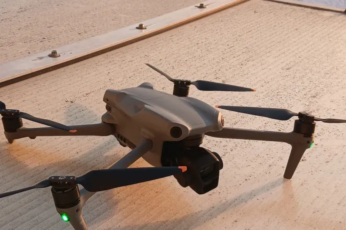 Ferihegy közelében drónozott, leszedték a készenlétisek