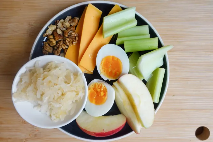 Csak három szelet sajt – Fotó: Ács Bori / Telex