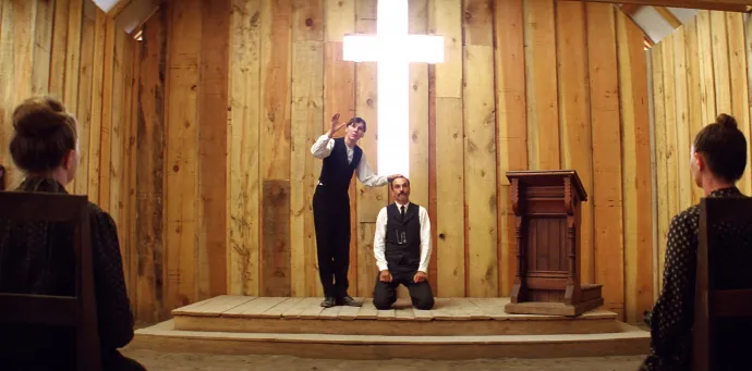 Paul Dano és Daniel Day-Lewis a Vérző olajban – Fotó: Paramount Vantage / Miramax / © Paramount Vantage / Miramax