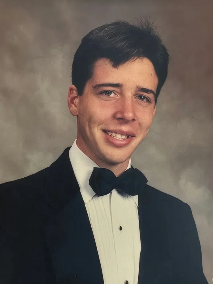 Greg Bovino középiskolai fotója – Forrás: Natalie Bovino