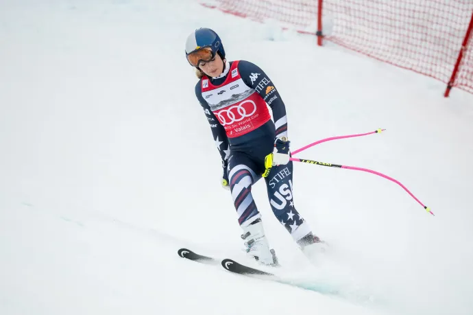 Egy héttel a téli olimpia kezdete előtt hatalmasat bukott az amerikai sílegenda