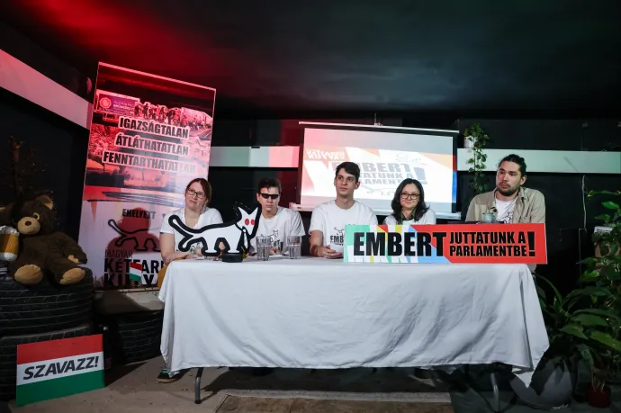 A „Tiszántúlon” rekedt embereket is bevinné a parlamentbe a Kutyapárt