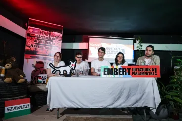 A „Tiszántúlon” rekedt embereket is bevinné a parlamentbe a Kutyapárt