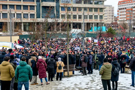 Az RMDSZ-es polgármester lemondását és a kormány távozását követelték a tüntetők Csíkszeredában