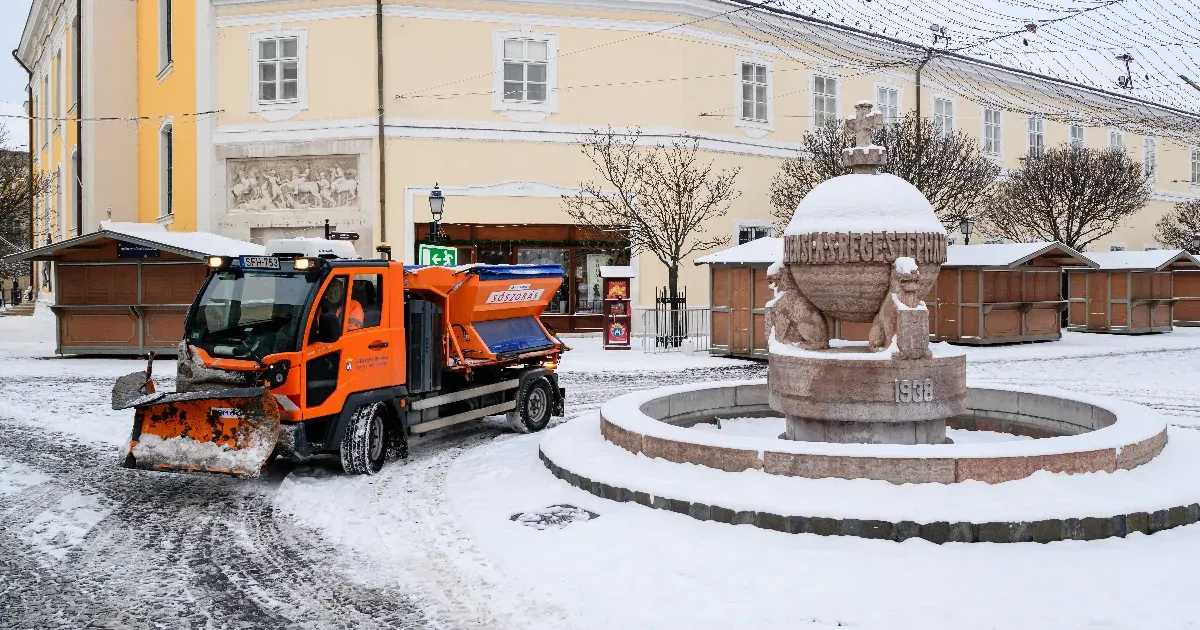 Havazás és havas eső is becsúszik a hétkezdésre