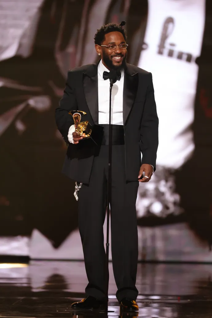 Kendrick Lamar – Fotó: Kevin Winter / The Recording Academy / Getty Images
