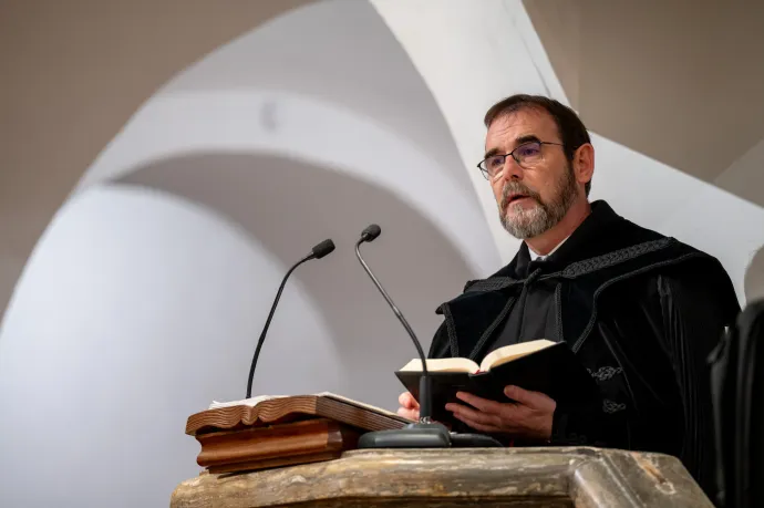 Kolumbán Vilmos, az Erdélyi Református Egyházkerület püspöke – Fotó: Kiss Gábor / az EREK Facebook-oldala