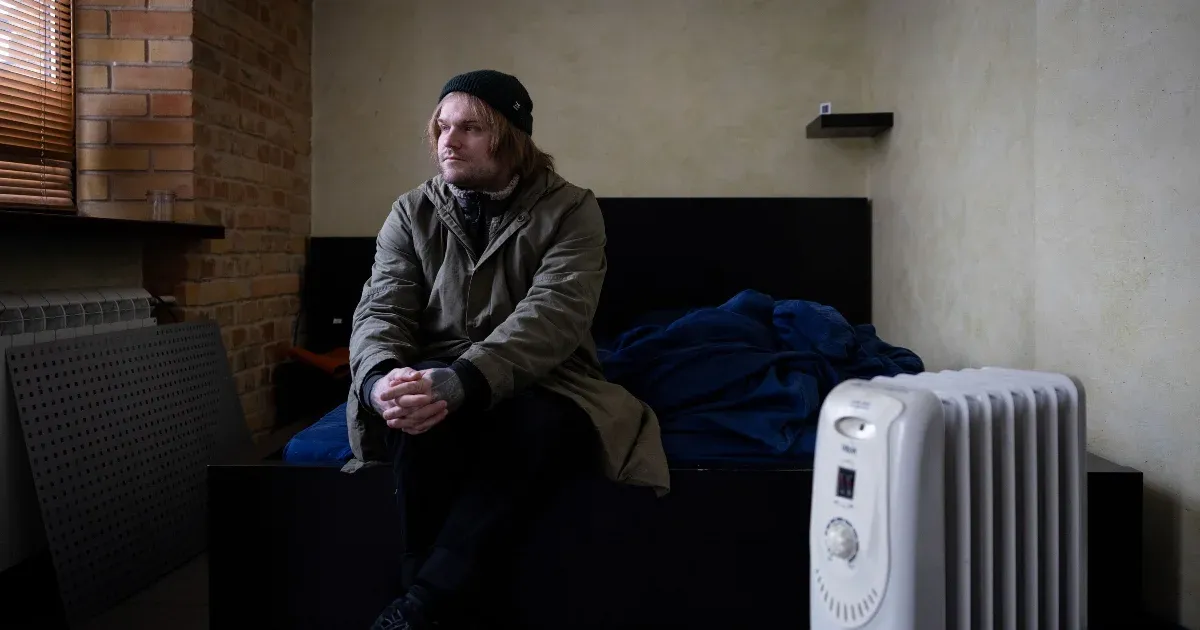 It's not just that there's no electricity and heating, but everyone is living in constant survival...