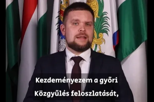 A győri polgármester kezdeményezi a közgyűlés feloszlatását, új választást szeretne
