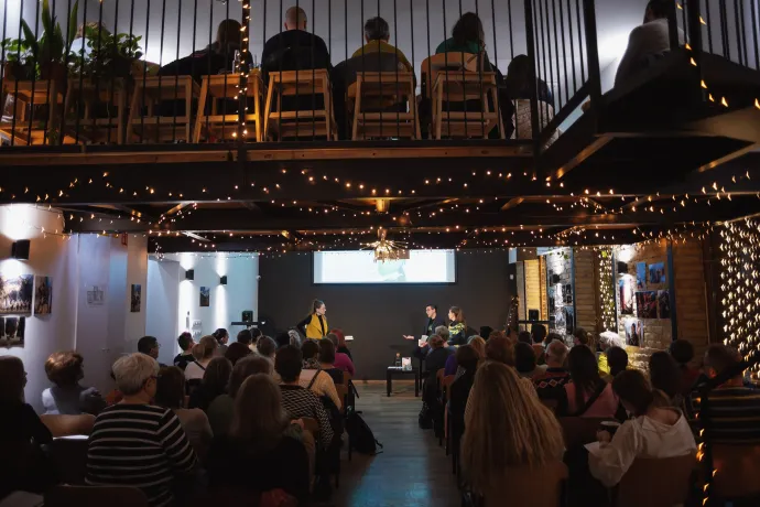 A 2026. január 21-i Bábel est közönsége – Fotó: Kállai Márta