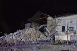 Összeomlott egy templom az erdélyi Szilágycsehben