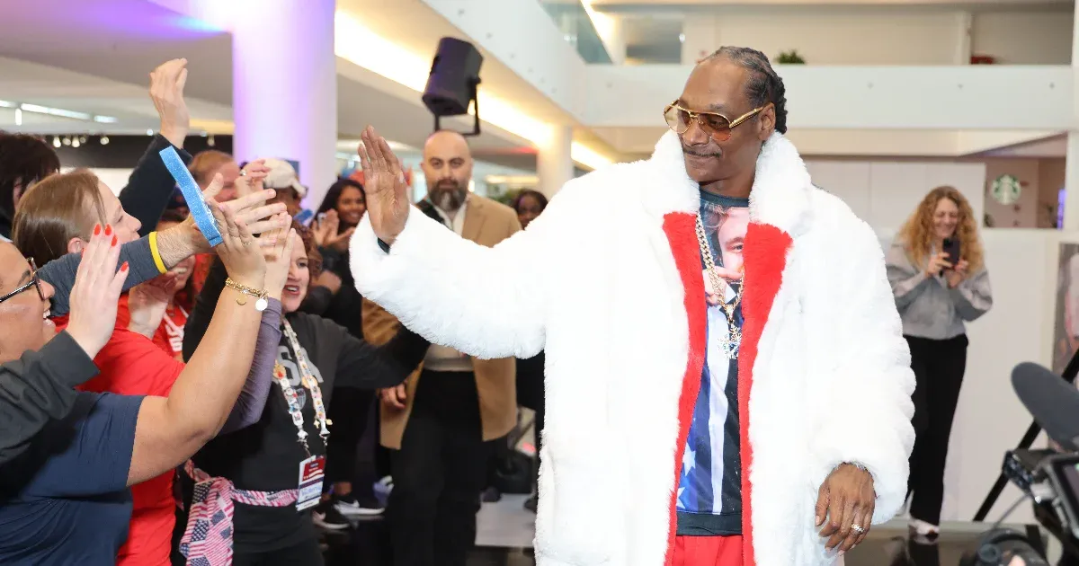 Snoop Dogg a téli olimpián is mindenkinél jobban érzi magát