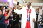 Snoop Dogg a téli olimpián is mindenkinél jobban érzi magát