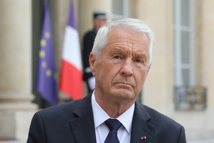 Thorbjørn Jagland az Európa Tanács főtitkáraként a párizsi Elysée-palotában 2019. május 6-án – Fotó: Ludovic Marin / AFP