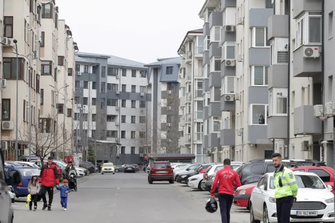 Frissen átadott tömbházak Bukarest külvárosában – Fotó: Malina Norocea / Inquam Photos