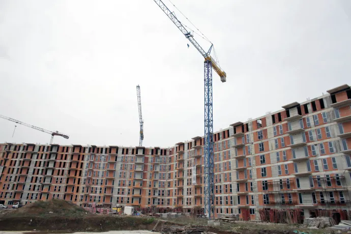 Új lakások épülnek – Fotó: Malina Norocea / Inquam Photos