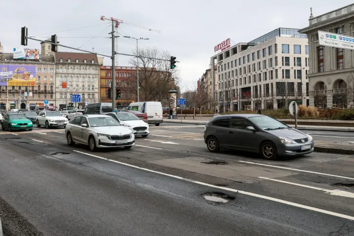 Napi ezer kátyút fognak kijavítani Budapesten Karácsony Gergely szerint