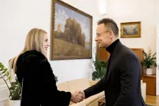 Szijjártó találkozott a magyar teniszezővel, akivel nem fogott kezet ukrán ellenfele