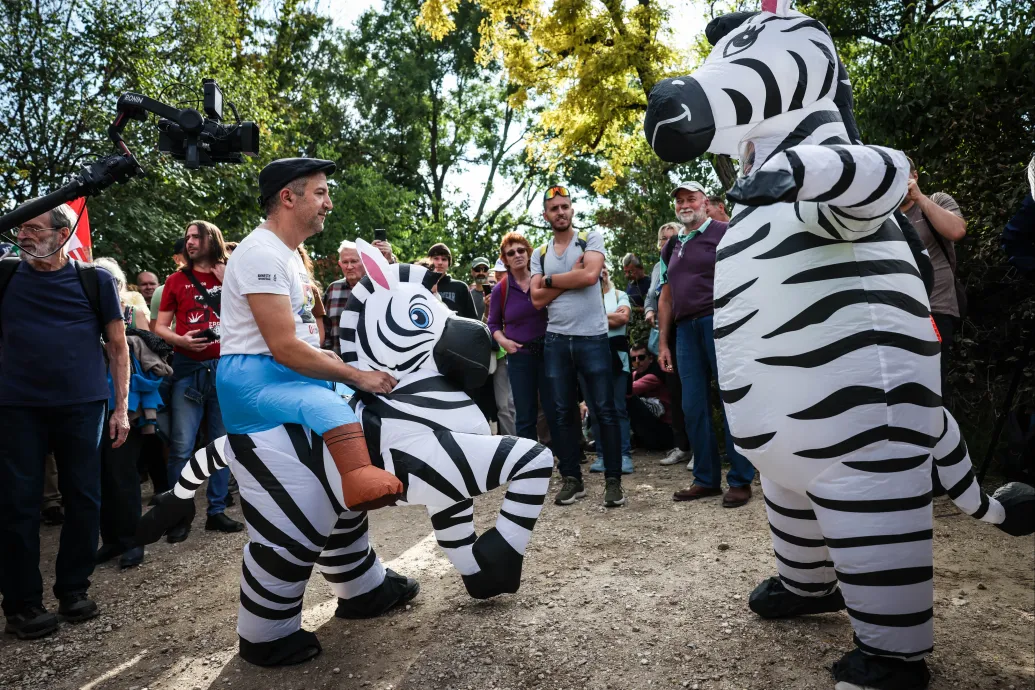 Vádat emeltek a Pécs Pride zebrajelmezes felvonulójára támadó férfi ellen