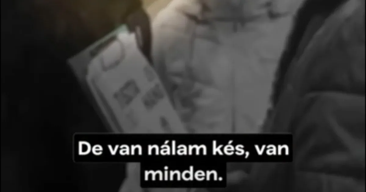 Késeléssel fenyegette a Tisza aktivistáit egy férfi Budapesten