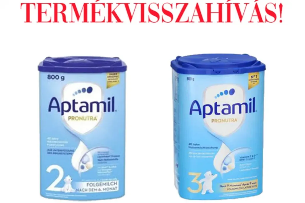 Szennyezett babatápszereket hív vissza a fogyasztóvédelem