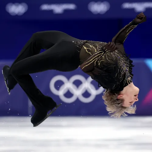 Az amerikai kvadraistenre nem volt válasz, Amerika nyerte a műkorcsolya csapatversenyt a téli olimpián Kép