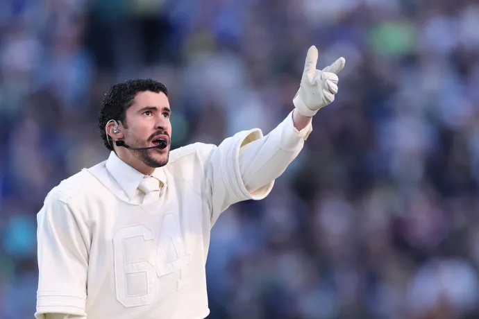 A Super Bowl után Bad Bunny fogta magát és mindent letörölt az Instagram-oldaláról