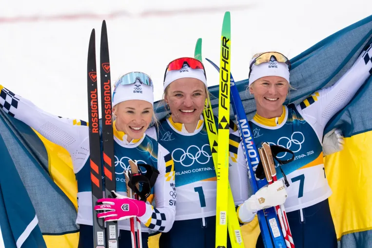 Kuriózum: mindhárom érem a svéd sífutóké, volt már színmagyar dobogó is olimpián