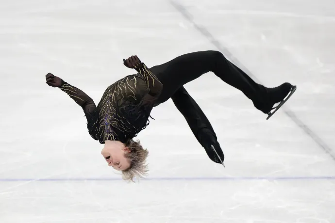 A nagyon várt négyfordulatos elmaradt, de a hátraszaltót újra előhúzta Malinin