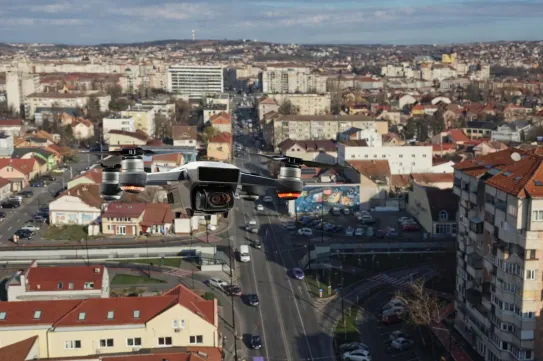 Drónokkal vadászna az illegális építményekre a nagyváradi helyi rendőrség