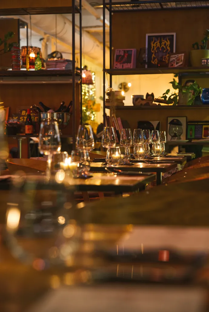 Az Anker köz kedvenc nappalija – Fotó: Balogh Péter