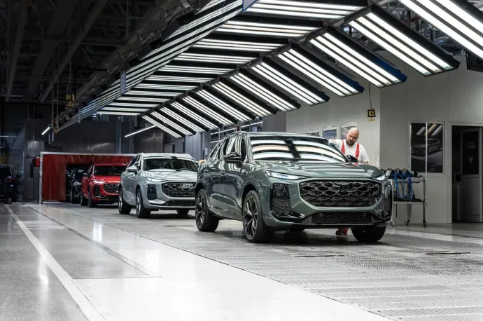 Audi Q3 sorozatgyártás – Fotó: Audi Hungaria