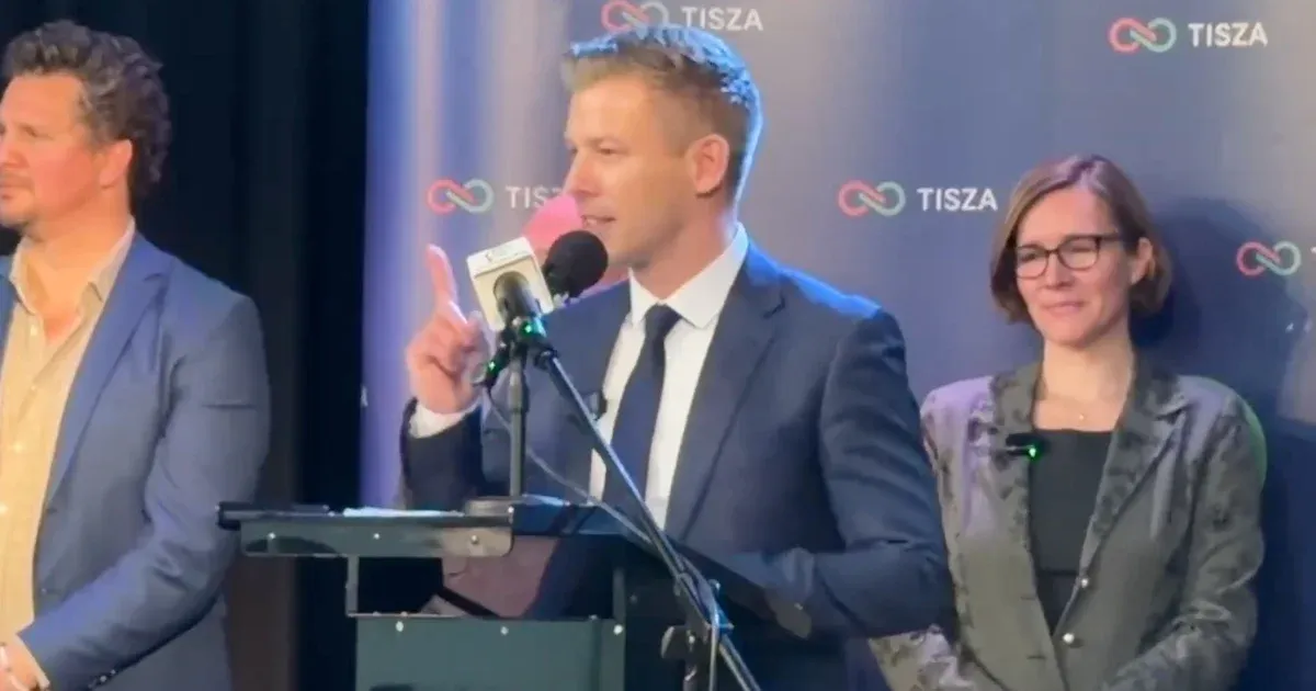 Magyar Péter a kampányindítón: Április 13-án mindenki könnyebben fog tudni levegőt venni, a fideszesek is