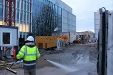 Csak ideiglenesen bontották vissza az egykori rádióépületet a Kolozsvári Műszaki Egyetem udvarán