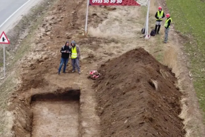 Hétezer éves női szobrot találtak Sepsiszentgyörgyön