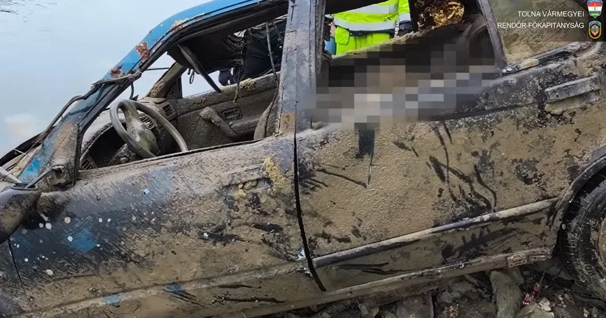 Több mint tíz év után került elő a Dunából az eltűnt paksi férfi autója