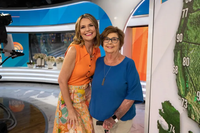 Savannah Guthrie és édesanyja Nancy Guthrie 2023-ban – Fotó: Nathan Congleton / NBC / Getty Images