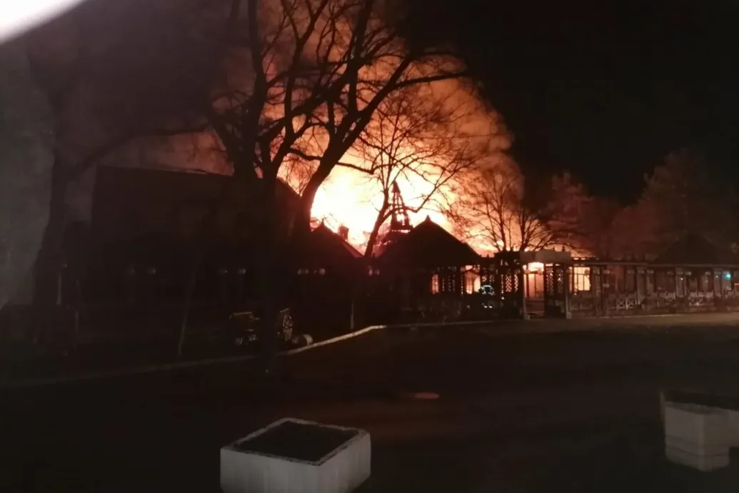 Leégett az ikonikus palicsi Kisvendéglő