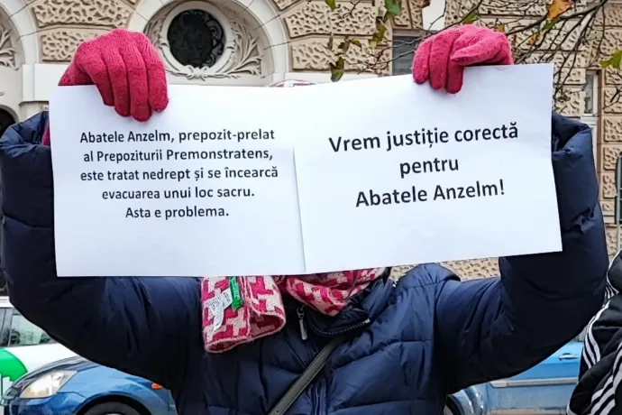 Nyolc napot kapott a távozásra: február 23-án kilakoltathatják a nagyváradi premontrei apátot