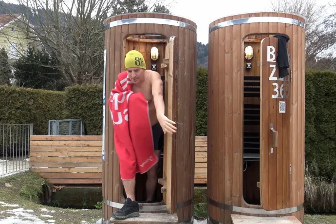 Hidegfürdő a Millstatti-tóban – Fotó: Tenczer Gábor / Telex