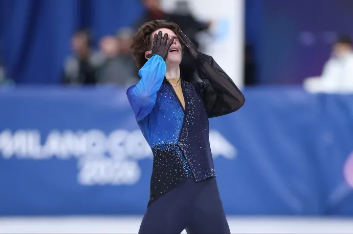 Szenzáció az olimpián: Malinin nem bírta a nyomást, kazah győztese van a férfi műkorcsolyának