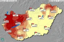 Hidegbetörés és 100 km/órás széllökések verik szét a tavaszias időt a hétvégén