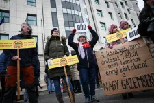 „A gödi gyár az akkugyártás állatorvosi lova” – civilek tüntettek a külügy épületénél