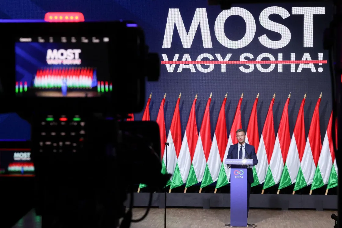 Magyar Péter úgy beszélt az évértékelőjén, mint akinek már nem kell semmilyen kockázatot vállania