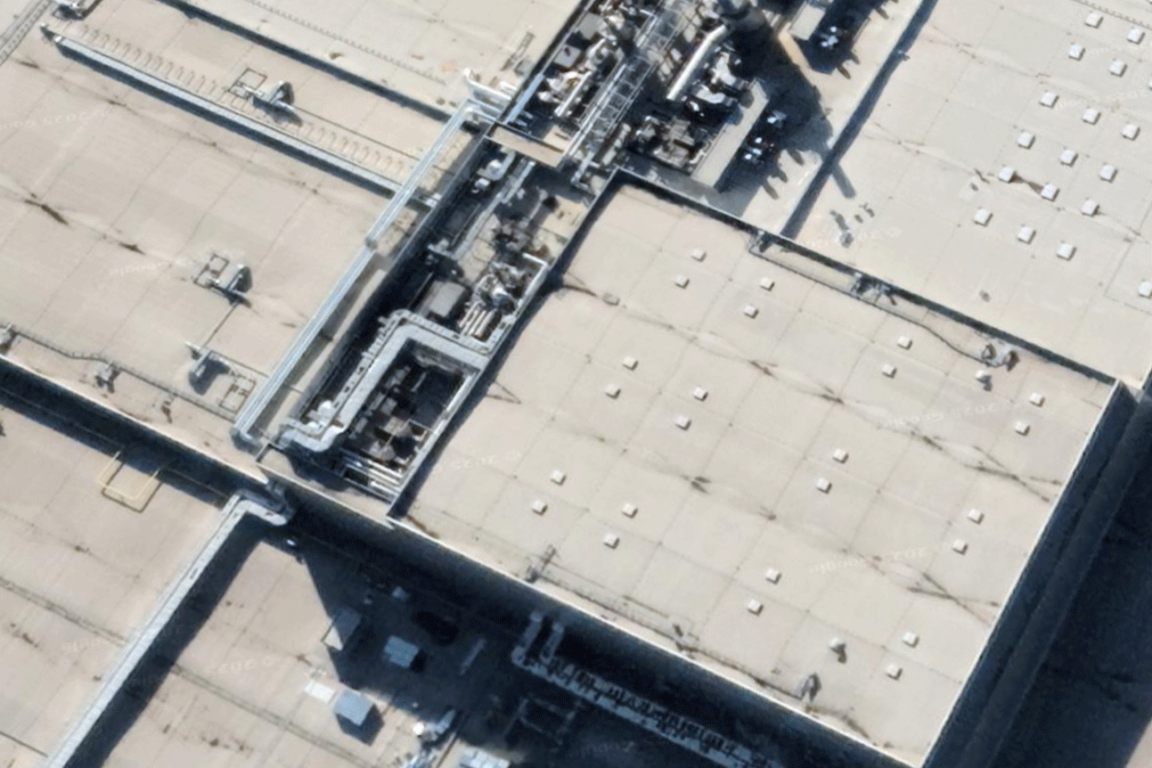 A folt megjelenése 2022-től 2024-ig – Forrás: Google Earth