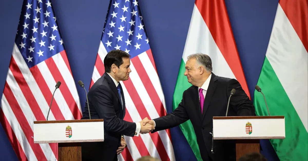 Marco Rubio atomenergiaügyi megállapodást írt alá Magyarországon