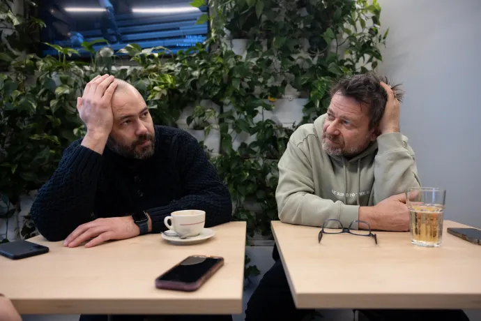 Egyedi Péter és Lovasi András – Fotó: Hevesi-Szabó Lujza / Telex