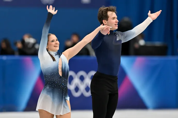 Szenzáció a téli olimpián, negyedik lett a Pavlova–Sviatchenko magyar műkorcsolyapáros